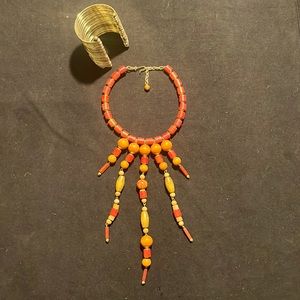 Necklace + Bracelet Pacha Bohemian summer